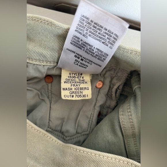 MOTHER the Weekender Fray , sz 25 - Picture 12 of 13